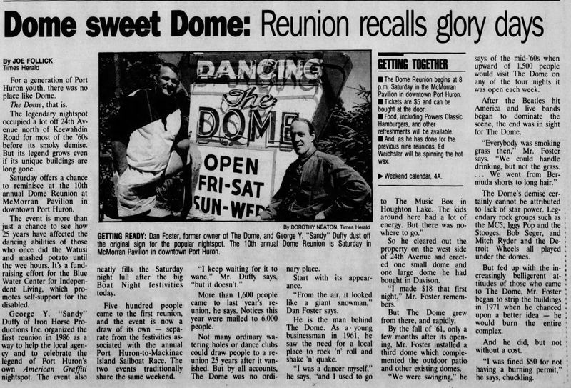 The Dome (The Music Dome) - Articles On Reunion (newer photo)